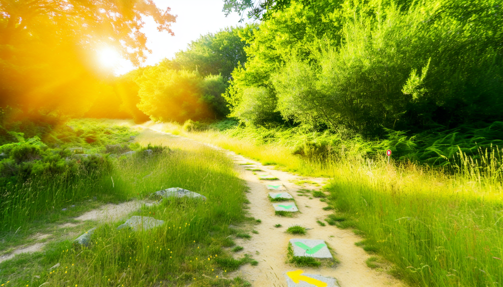Sentiers de randonnée dans le Maine-et-Loire